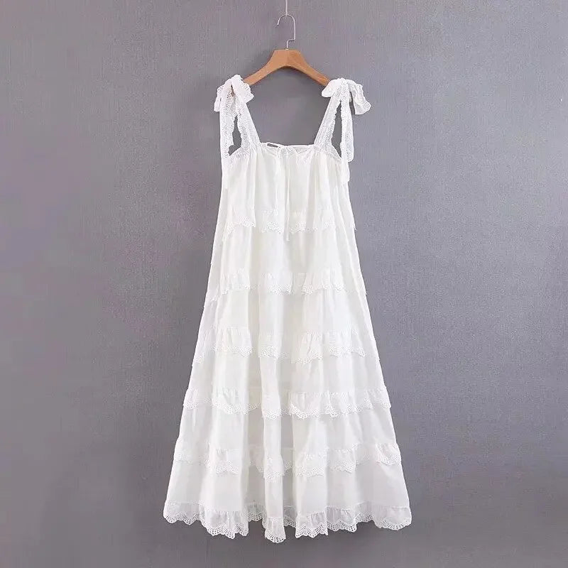 Boho Luxe Layered Summer Dress
