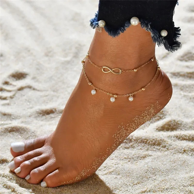 Boho Charm Anklet Chain