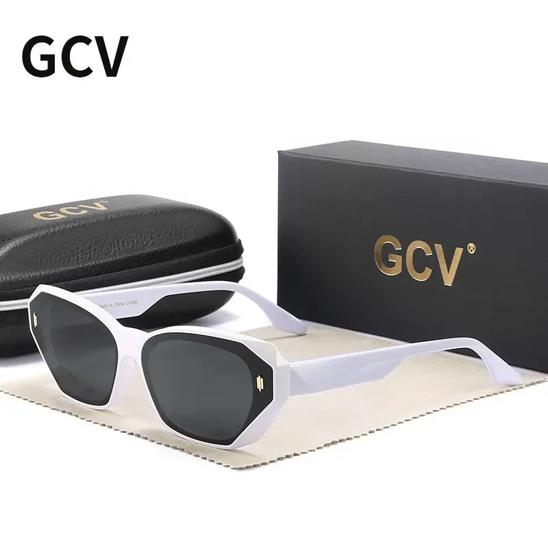 GCV Cat Eye Polarized Sunglasses UV400
