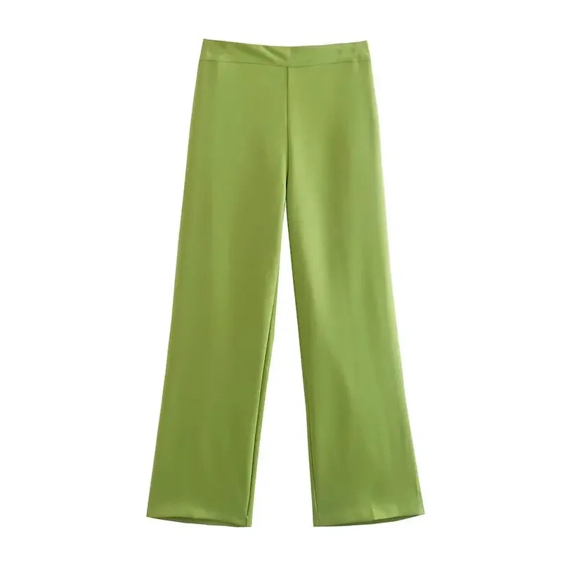 Monaco Vest & Wide Leg Pants Outfit