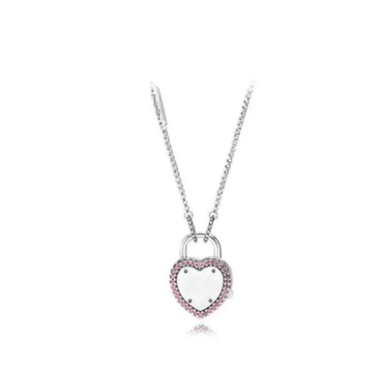 Friendship 925 Sterling Silver Zircon Necklace