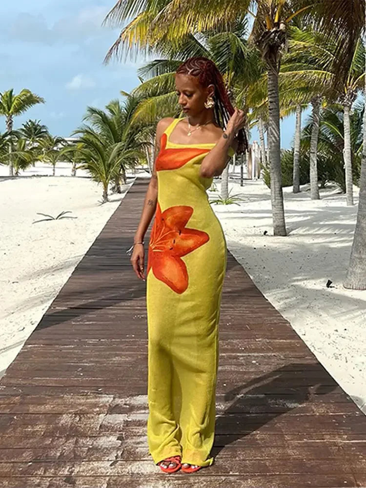 Women's Gradient Maxi Dress