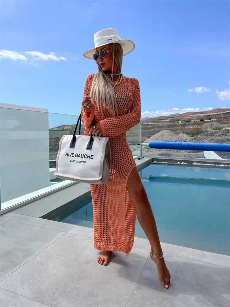 Elegant Beach Cover Up