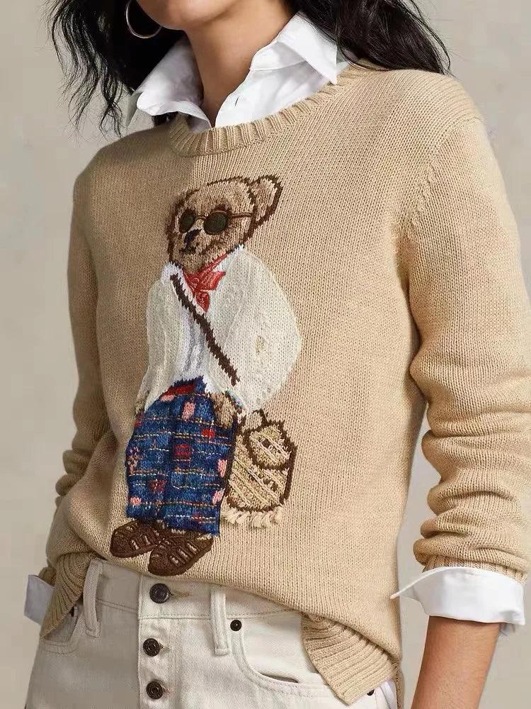 Preppy Bear Sweater