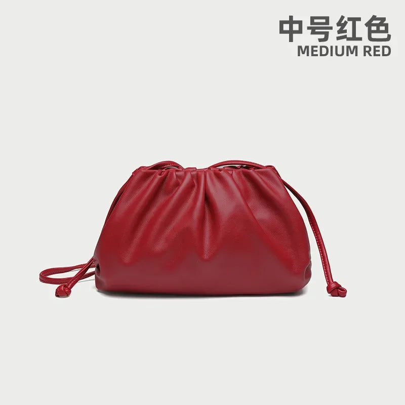 Designer Faux Leather Small Crossbody Bag