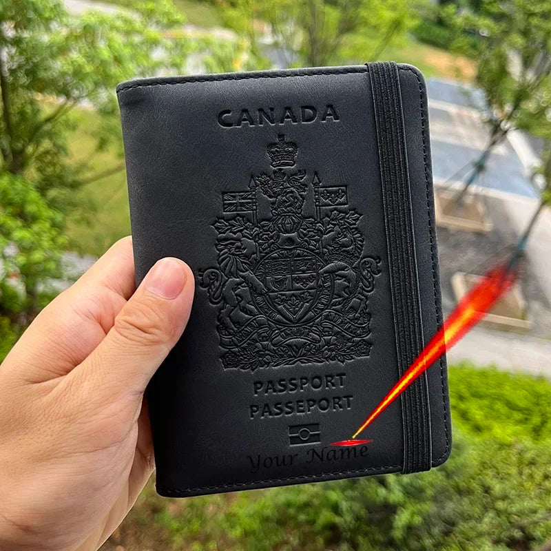 Travel accessories Canadian Passport Cover Protector Pu Leather covers for Passport  Drop Shipping