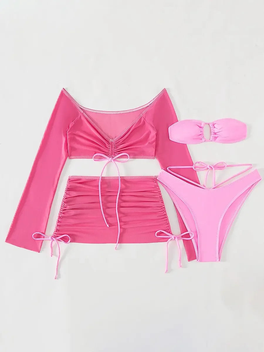 Cancun Bikini Swimsuit & Cover Up Set