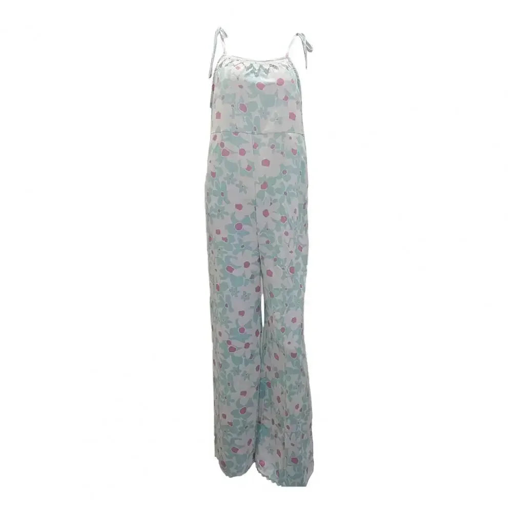 Delilah Wide Leg Jumpsuit With Pockets