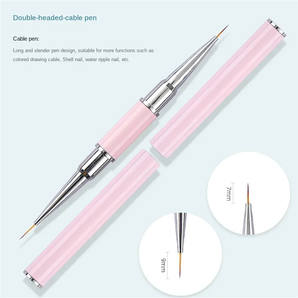 Nail Art Brush Professional Thin Liner Nail Art Decoration Brush Set Nail French Paint UV Gel Acrylic Decoration Tool