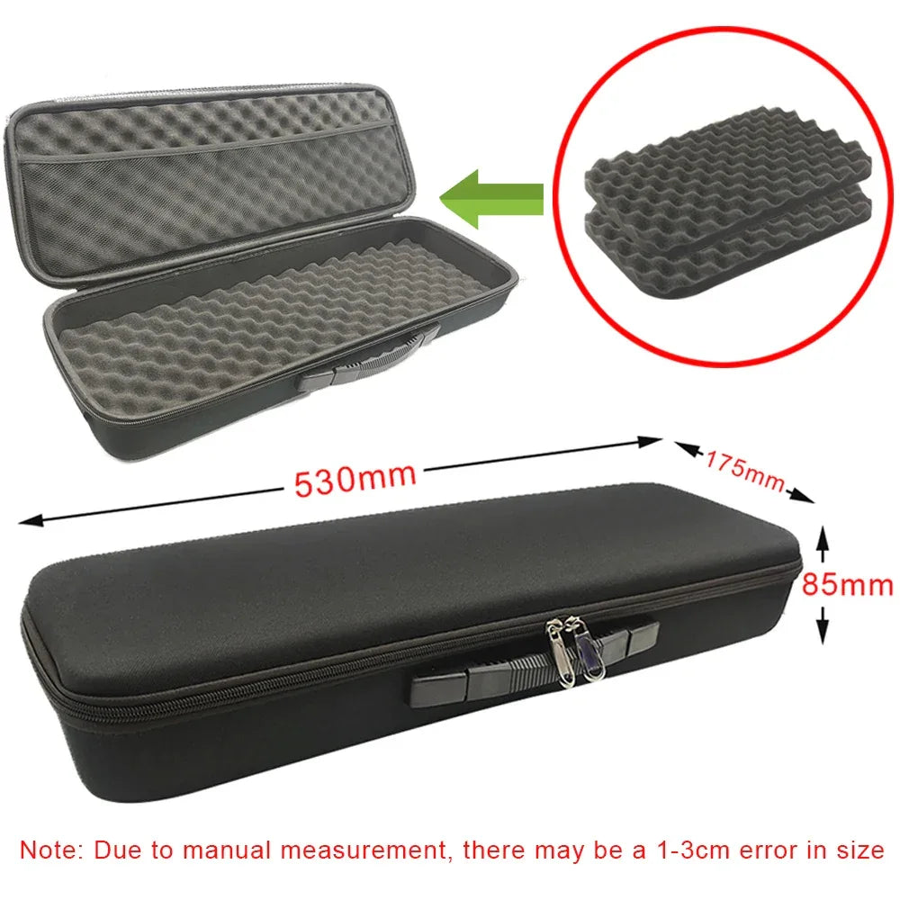 8 Slot Watch Storage Box Shockproof Watch Carry Case Organizer Protective Canvas EVA Hard Shell Zipper Watch Storage Case