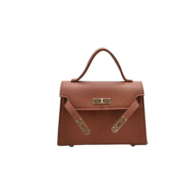 Small Bag Women's New Trend Handbag Single Shoulder Backpack Simple Texture Cross-Body Women's Bag"