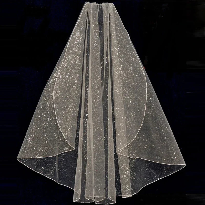 Short Bridal Veil with Comb
