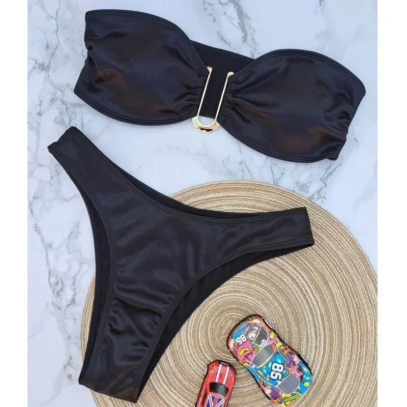 Women’s Bandeau Push Up Bikini