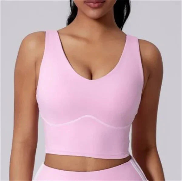 2025 1/2PCS High Waist Anti Shorts Yoga Set Women Sport Bra Gym Workout Skirt Fitness Sports Active Suit Tennis Badminton Wear