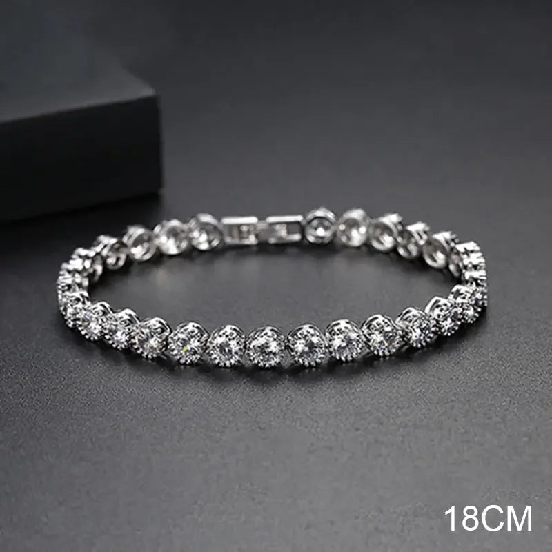 Iced Out Tennis Bracelet Collection