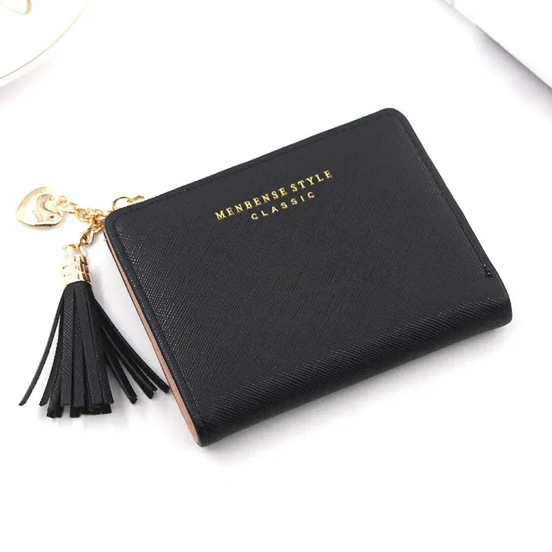 Women's Wallet Short Women Coin Purse Fashion Wallets For Woman Card Holder Small Ladies Wallet Female Hasp Mini Clutch For Girl