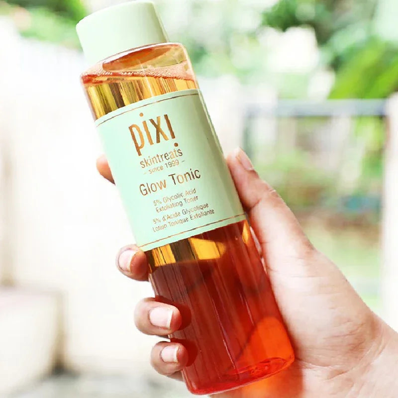 Pixi Glow Tonic Facial Toner Revitalizing Luminous Moisturizing Whitening Acne Removing Secondary Cleaning Water Plant Essence10