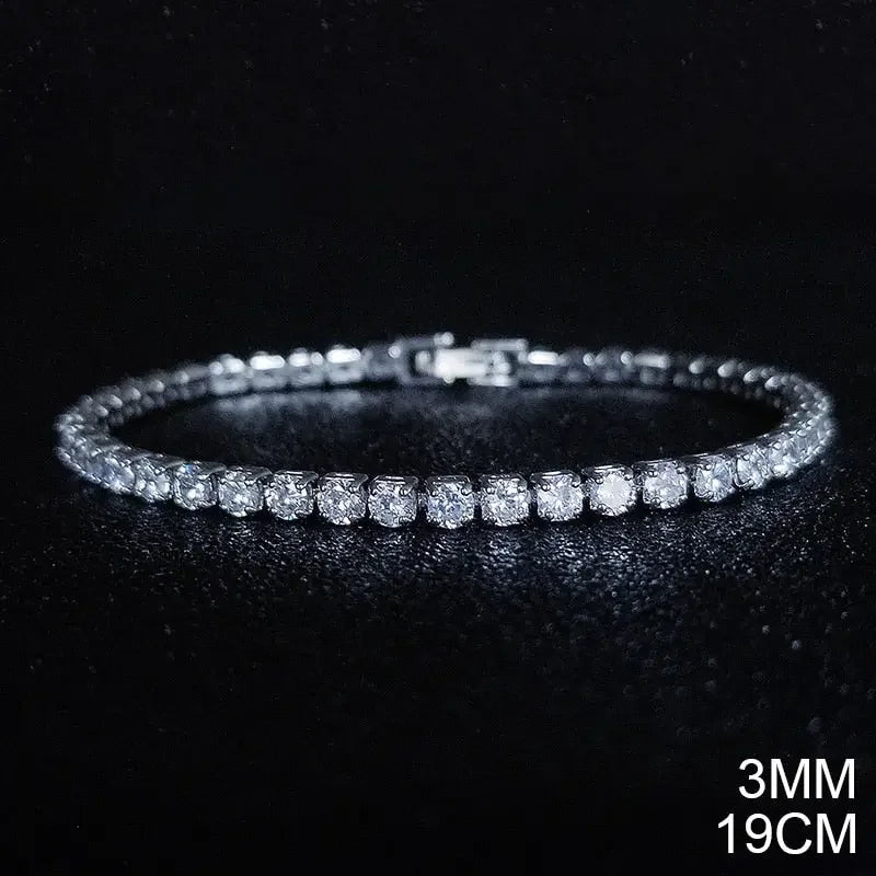 Iced Out Tennis Bracelet Collection