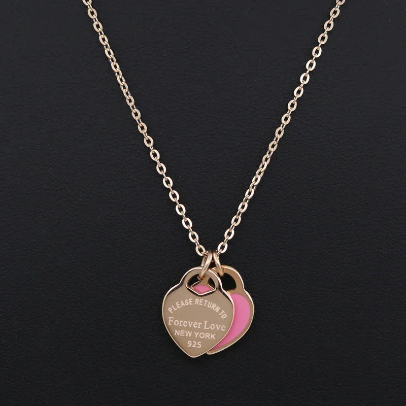 Love You Forever Stainless Necklace