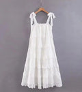 High Tide Lace & Ruffle Sun Dress
