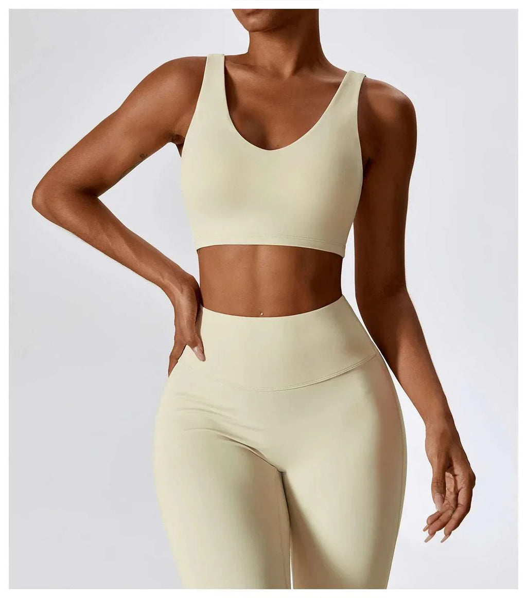 Gym Push Up Sport Yoga Bra,high Quality Yoga Top Shock Proof Tight Underwear,Pilates Fitness Vest,Womens Seamless Yoga Clothing