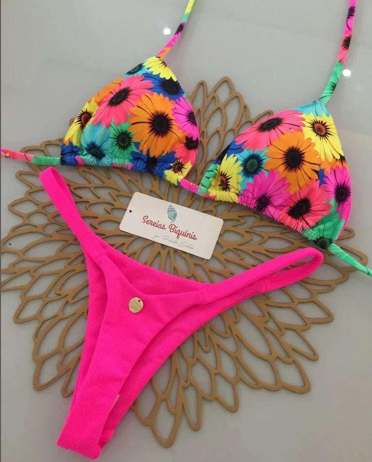 New Bikini Women Sexy Brazil Swimsuit Beach Vacation Swimwear