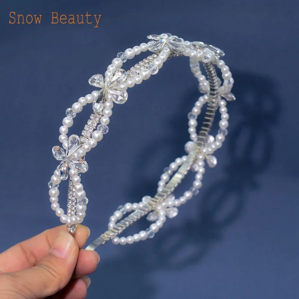 Luxury Rhinestone Bridal Headband
