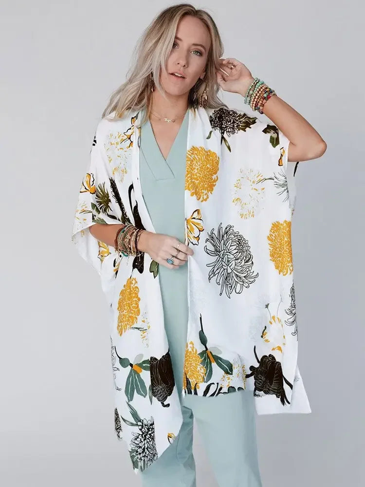 Boho Babe Printed Kimono