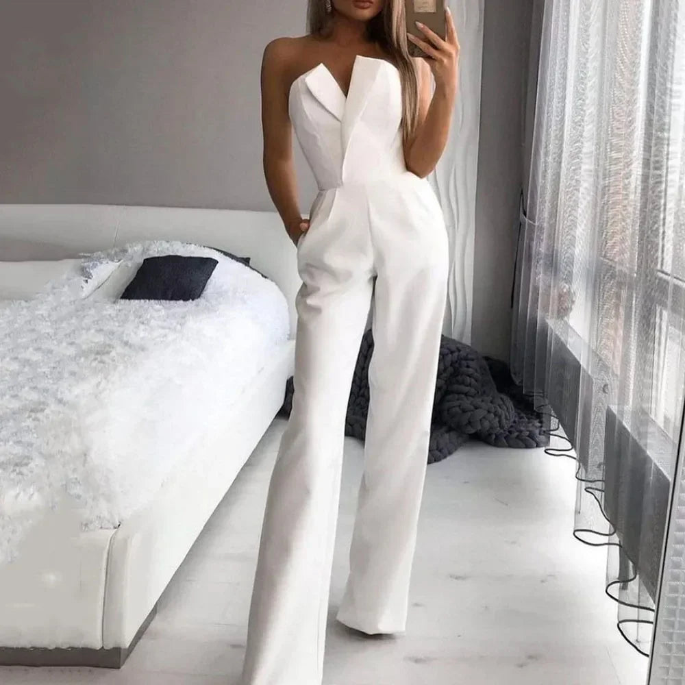 Women’s Powerful Wide Leg Jumpsuit