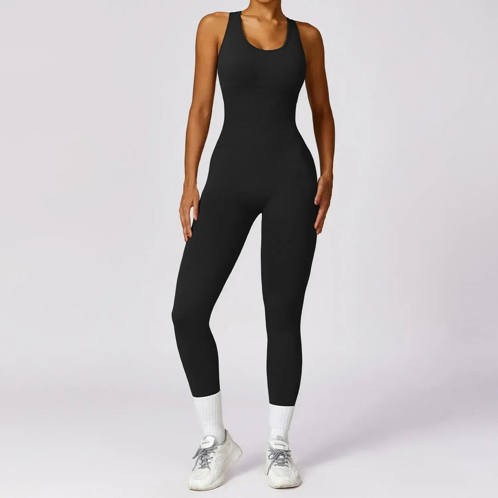 Seamless Gym Sport Jumpsuit