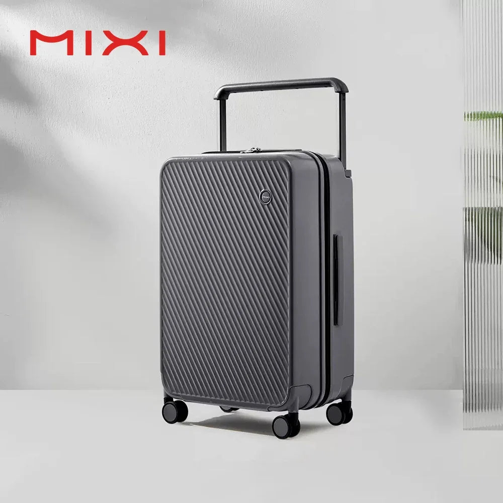 Wide Handle Suitcase 24" Travel Luggage