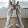 Boho Mermaid Wedding Dress