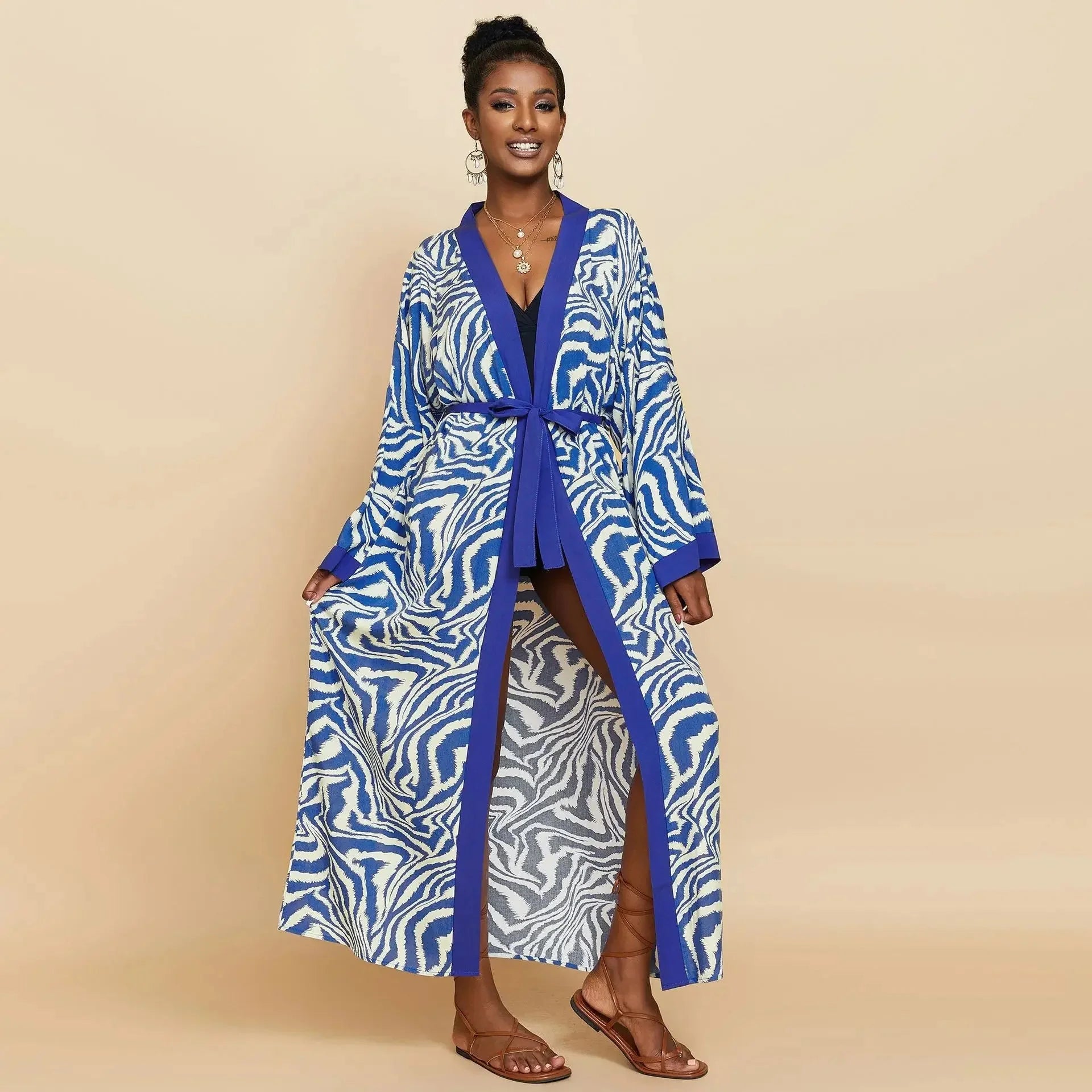 Boho Kimono Beach Cover Up