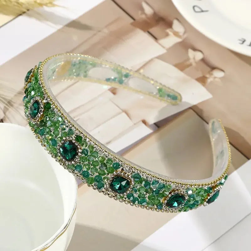 Crystal Headbands With Rhinestones