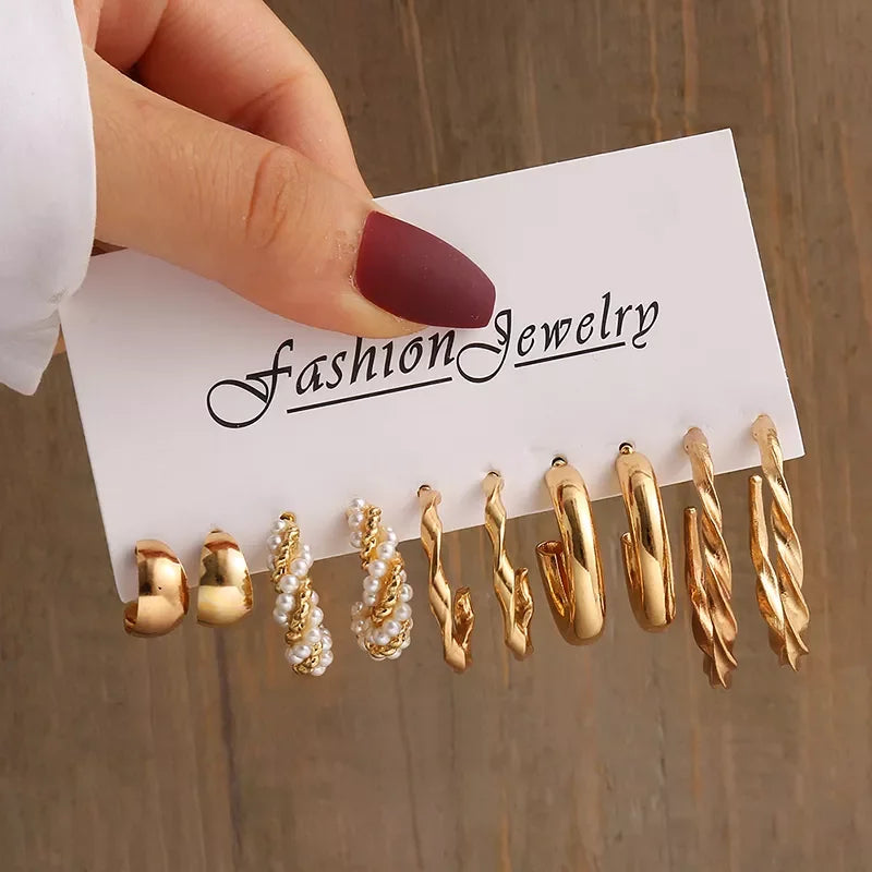 Vintage Dangle Earrings Set
