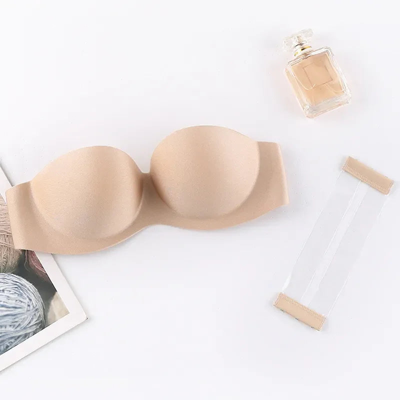 Sexy Push Up Strapless Seamless Bralette