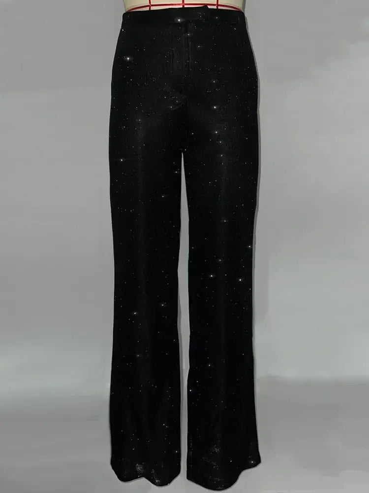 Glitz Blazer & Pants Matching Set