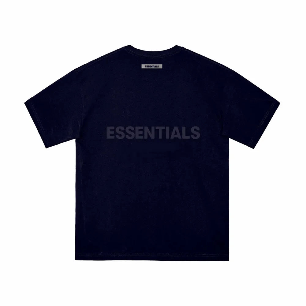 Essential t shirt for men's ropa pressed glue letters loose round neck High street fashion men and women short sleeves T-shirts