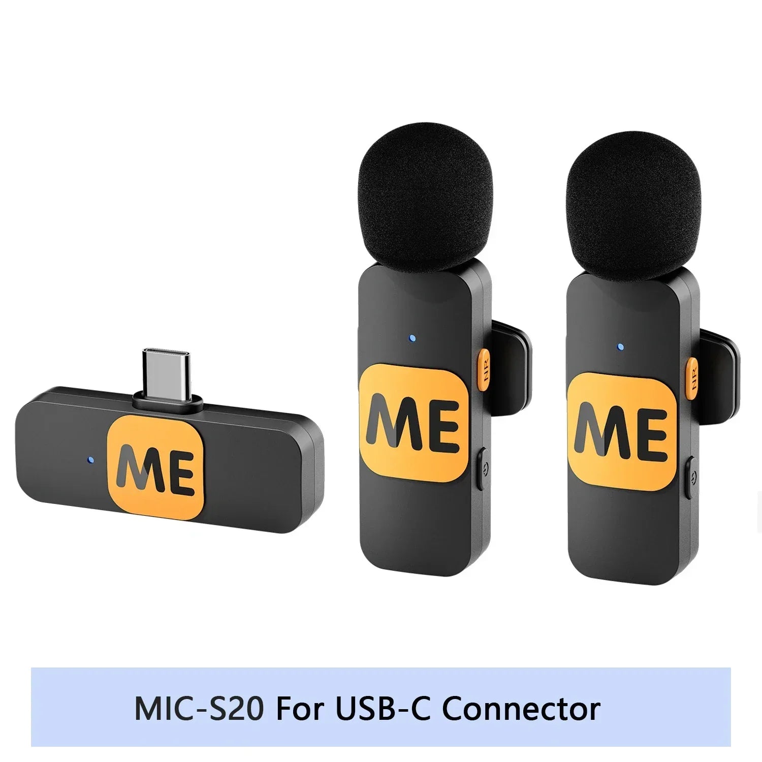 BOYA BY-V Professional Wireless Lavalier Mini Microphone for iPhone iPad Android Live Broadcast Gaming Recording Interview Vlog
