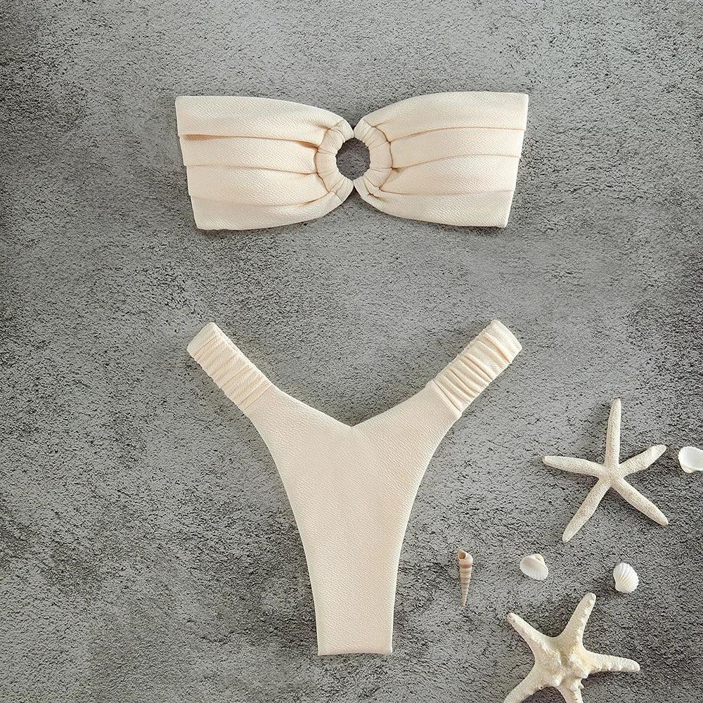 Brazillian Bandeau Micro Thong Bikini