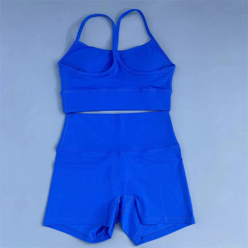 Lightweight Quick Dry Training Bra & Shorts Set