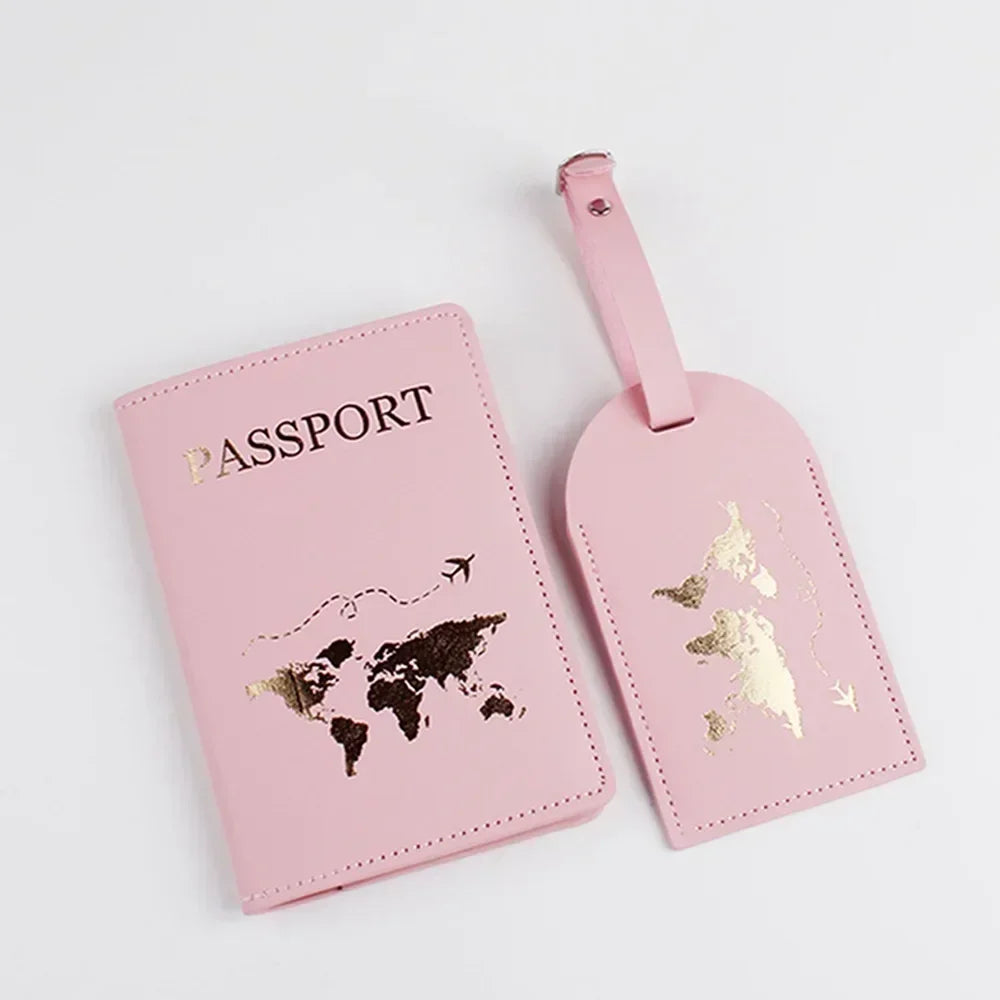 Traveling Accessories for Men/Women Waterproof Soft PU Leather Passport Cover  ID Bank Cards Holder Money Coin Organizer Pouch