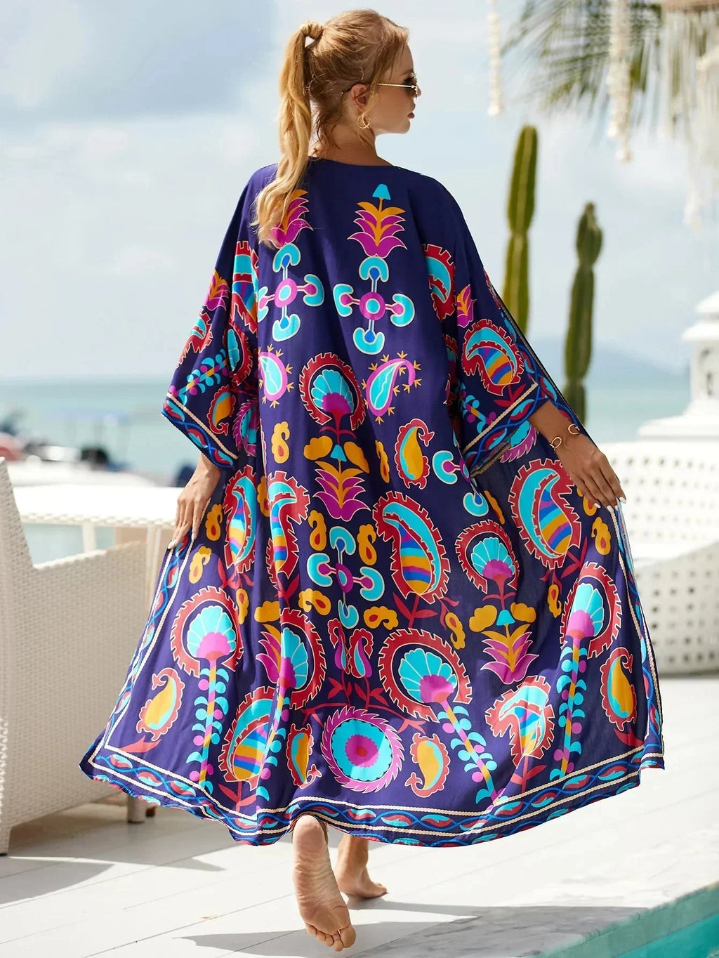 Happiness Kimono Beach Cover Up