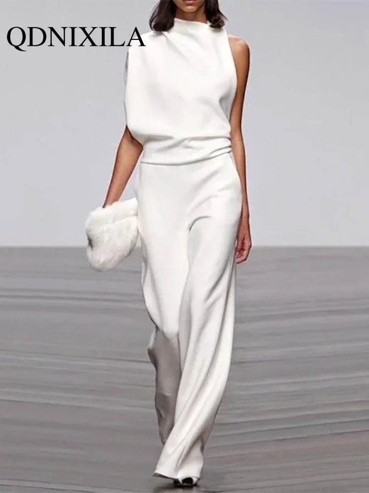 Fashion Icon Wide Leg Jumpsuit