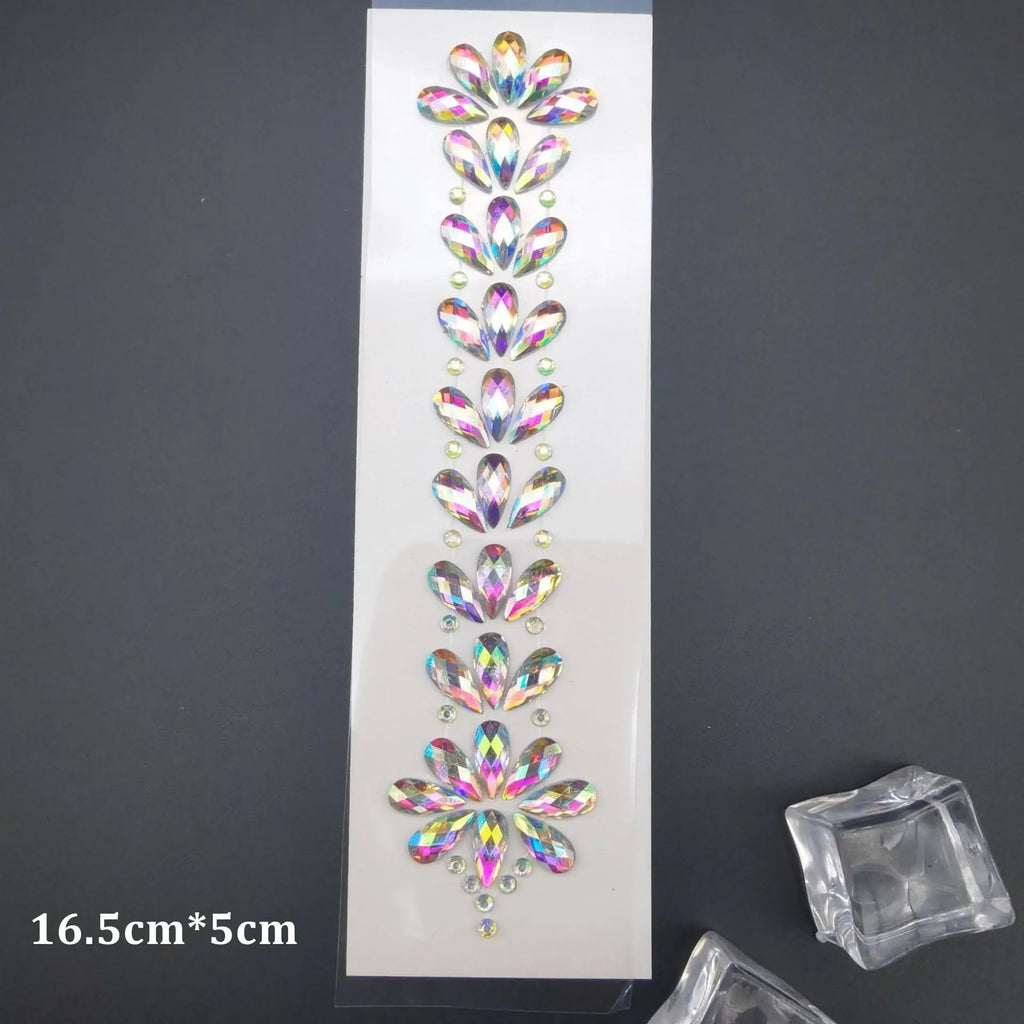 EDM 3D Crystal Stickers