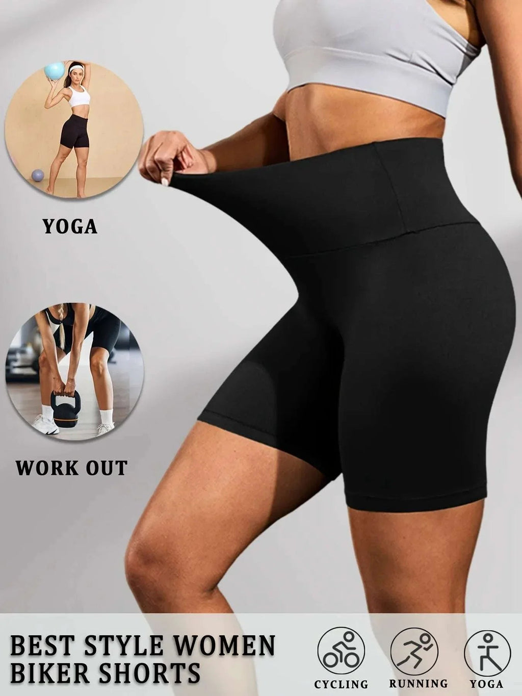 Women Butt Lifting sport short Seamles High Waist Yoga Shorts Breathable Soft Elastic slim shorts woman push up yoga legging