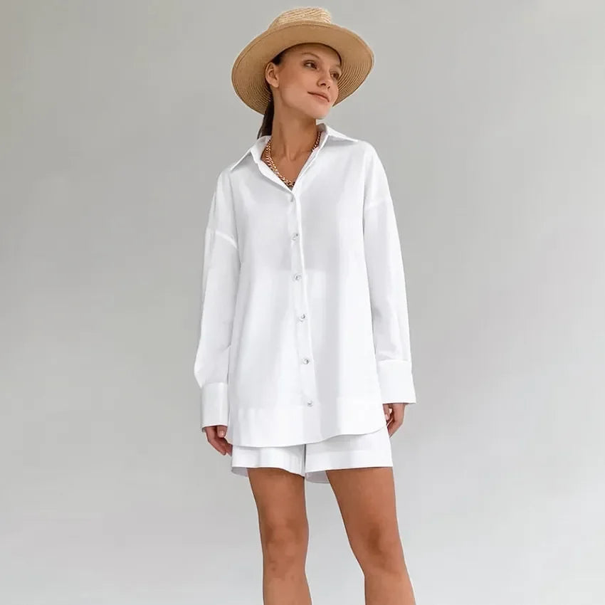 Seychelles Cotton Linen Resort Outfit