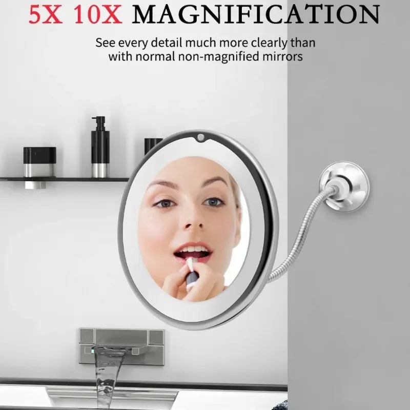 Makeup Mirror 10x Magnifying With Light