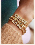 Luxlife Customized Name Bracelets