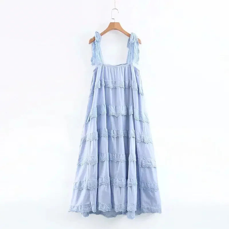 Boho Luxe Layered Summer Dress